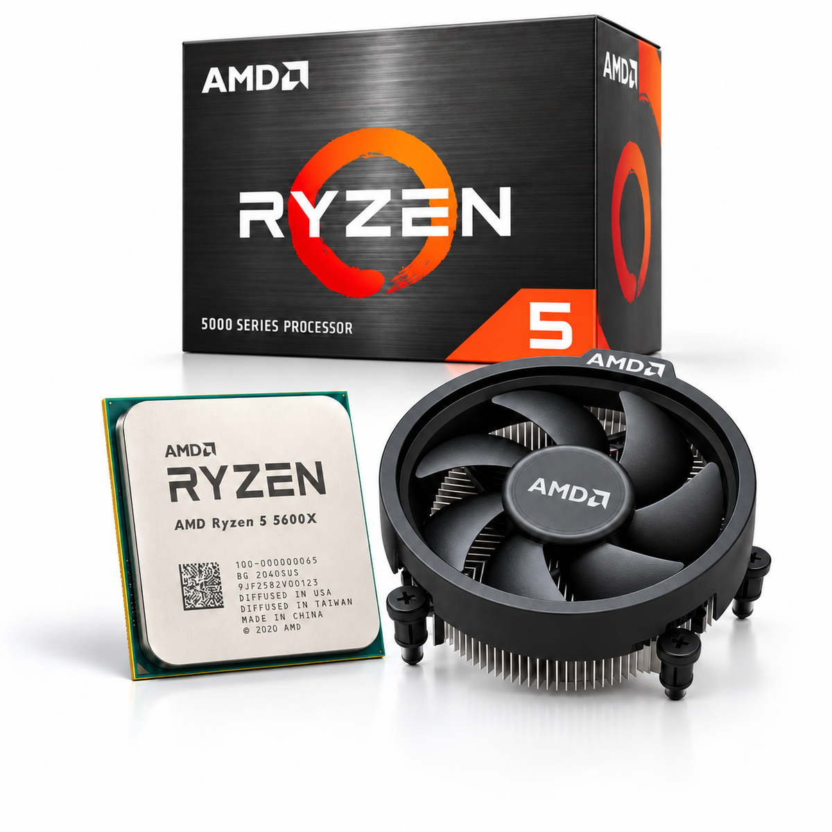 AMD Ryzen 5 5600X Boxed | 6 Kerne / 12 Threads | 4,6 GHz | AM4