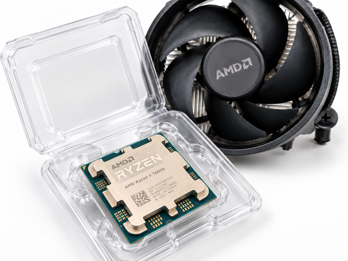 MD Ryzen 5 7600X – 6x 4,7 GHz – AM5 – 12 Threads – inkl. AMD Kühler