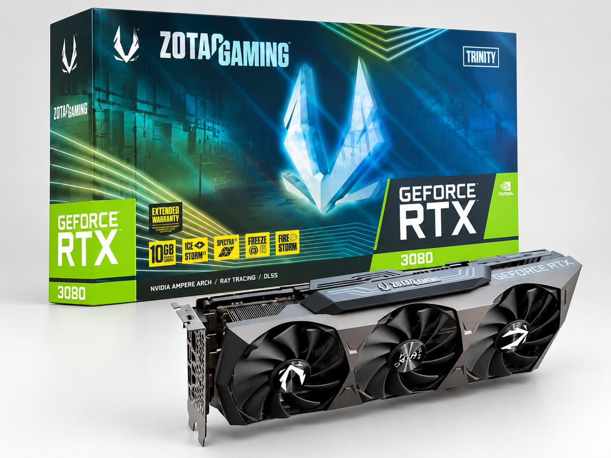ZOTAC Gaming GeForce RTX 3080 Trinity 10GB GDDR6X | OVP