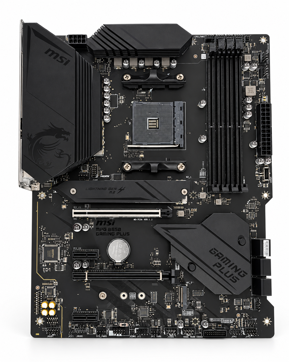 MSI MPG B550 Gaming Plus | AMD AM4 Mainboard | ATX | DDR4